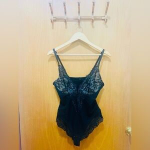POPILUSH LACE shapewar bodysuit woman V neck tummy control backless
